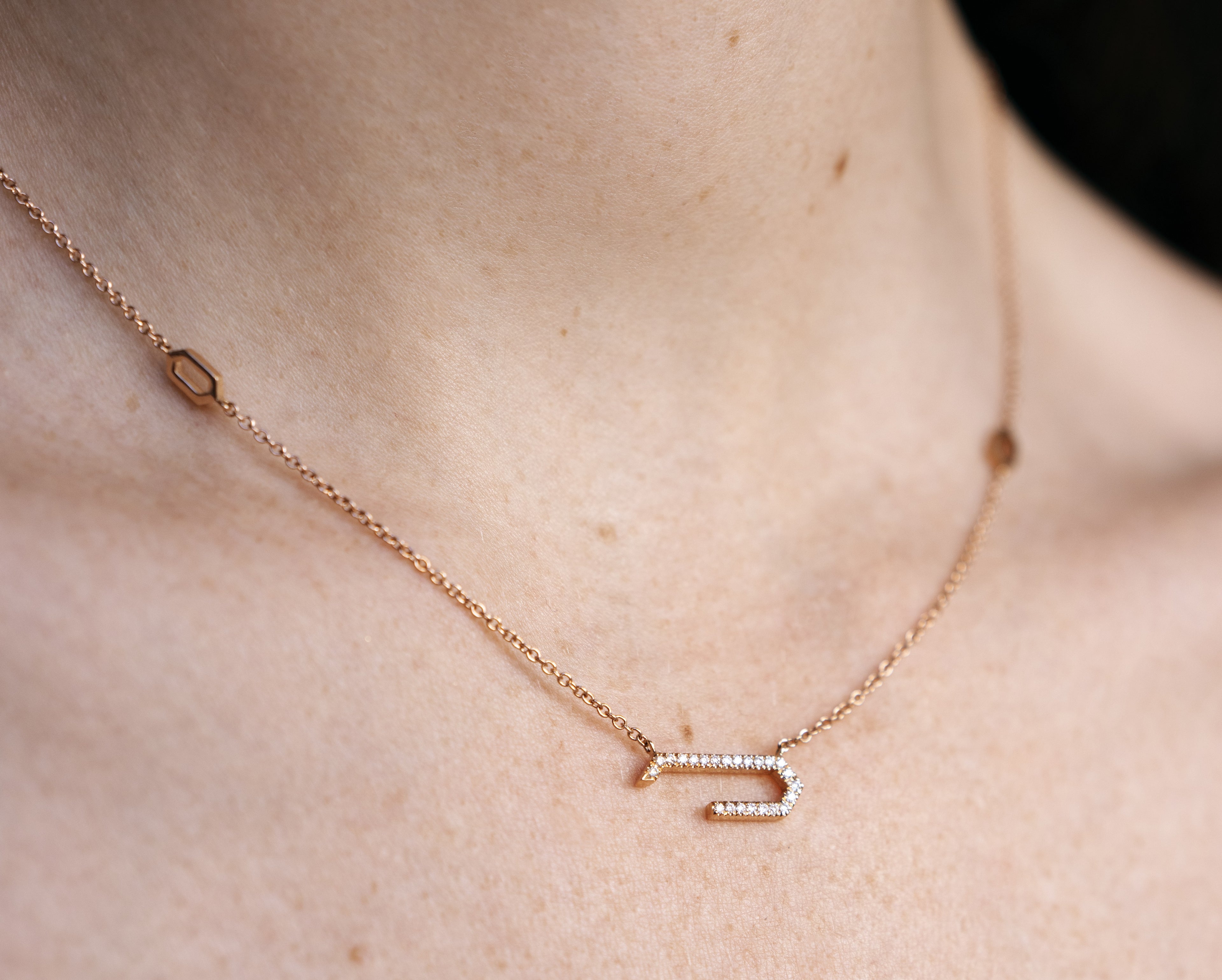 ROOTS ESSENCE NECKLACE PAVÉ-S