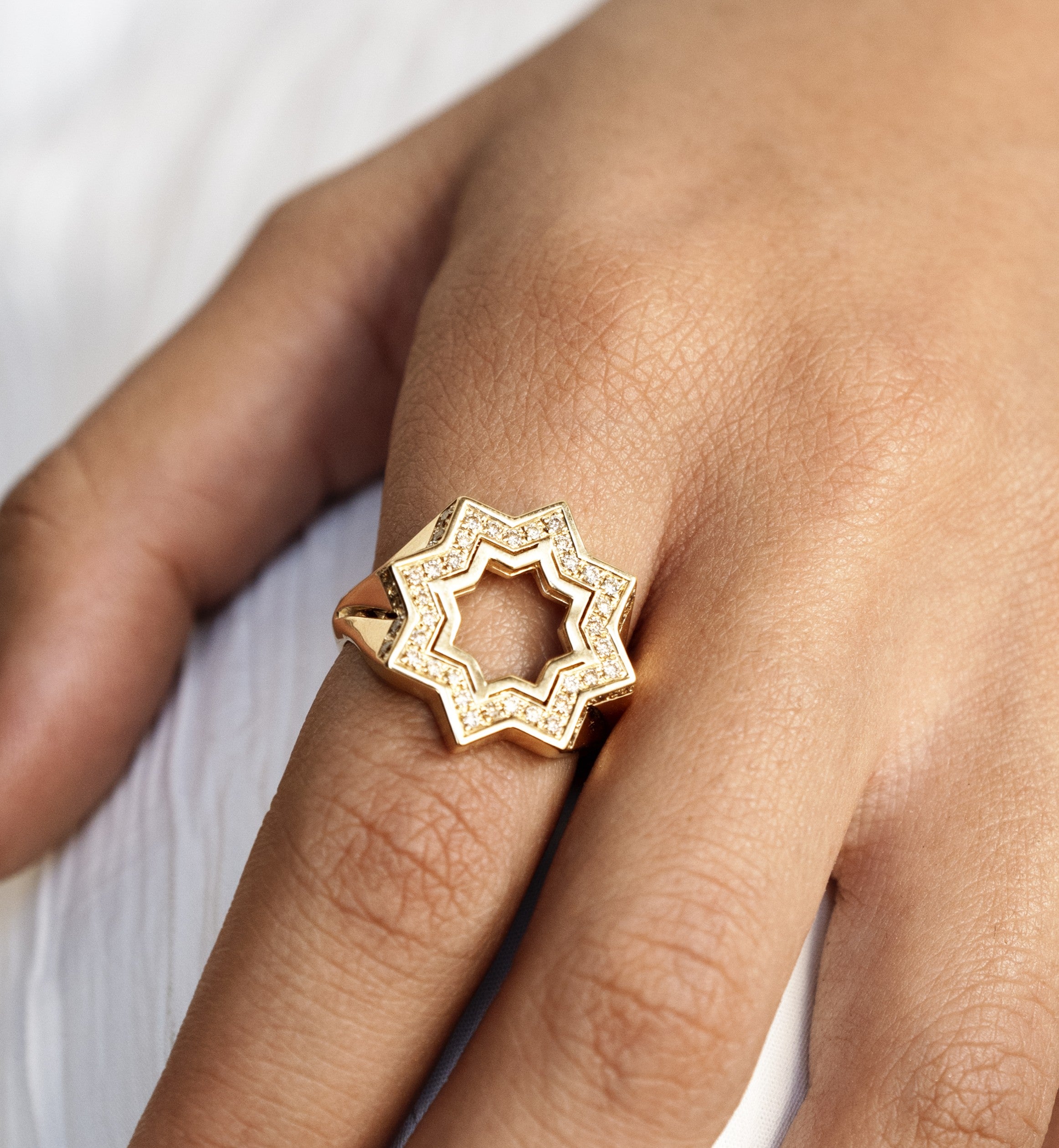 ROOTS STAR RING - S